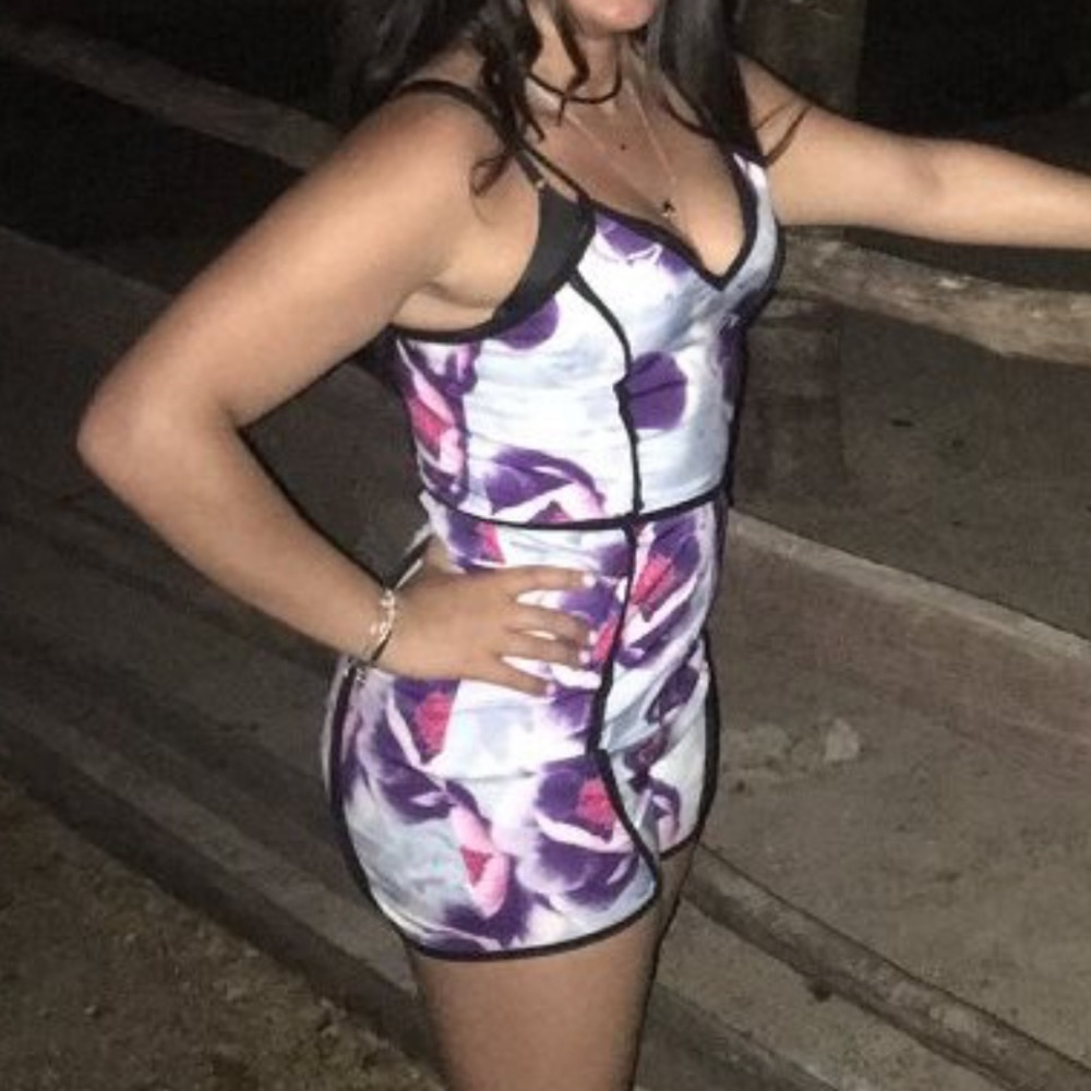 Floral romper